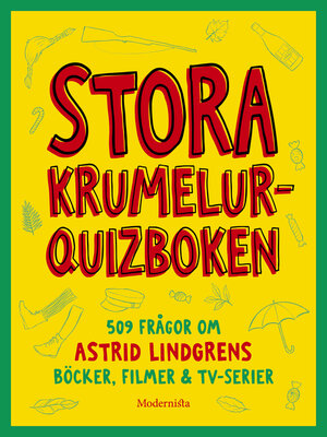 cover image of Stora krumelurquiz-boken